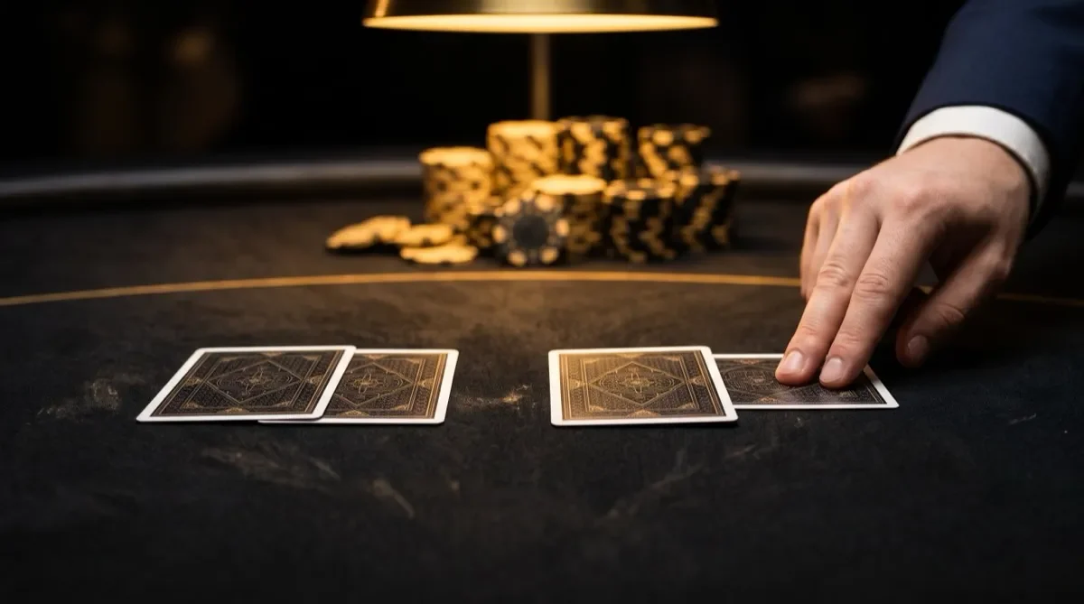 Bảng luật rút lá thứ ba của bàn baccarat
